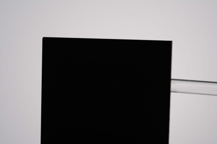 PLEXIGLAS® XT proTerra, Schwarz 9M806 RC, recycled - Image 1